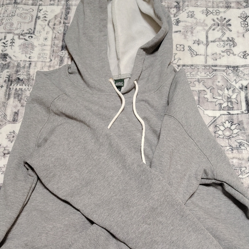 Wild Fable Light Gray Hoodie Sweater